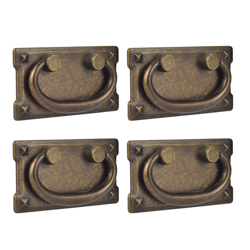 Furniture Joint Hardware - Poignées de tiroir en Bronze Antique