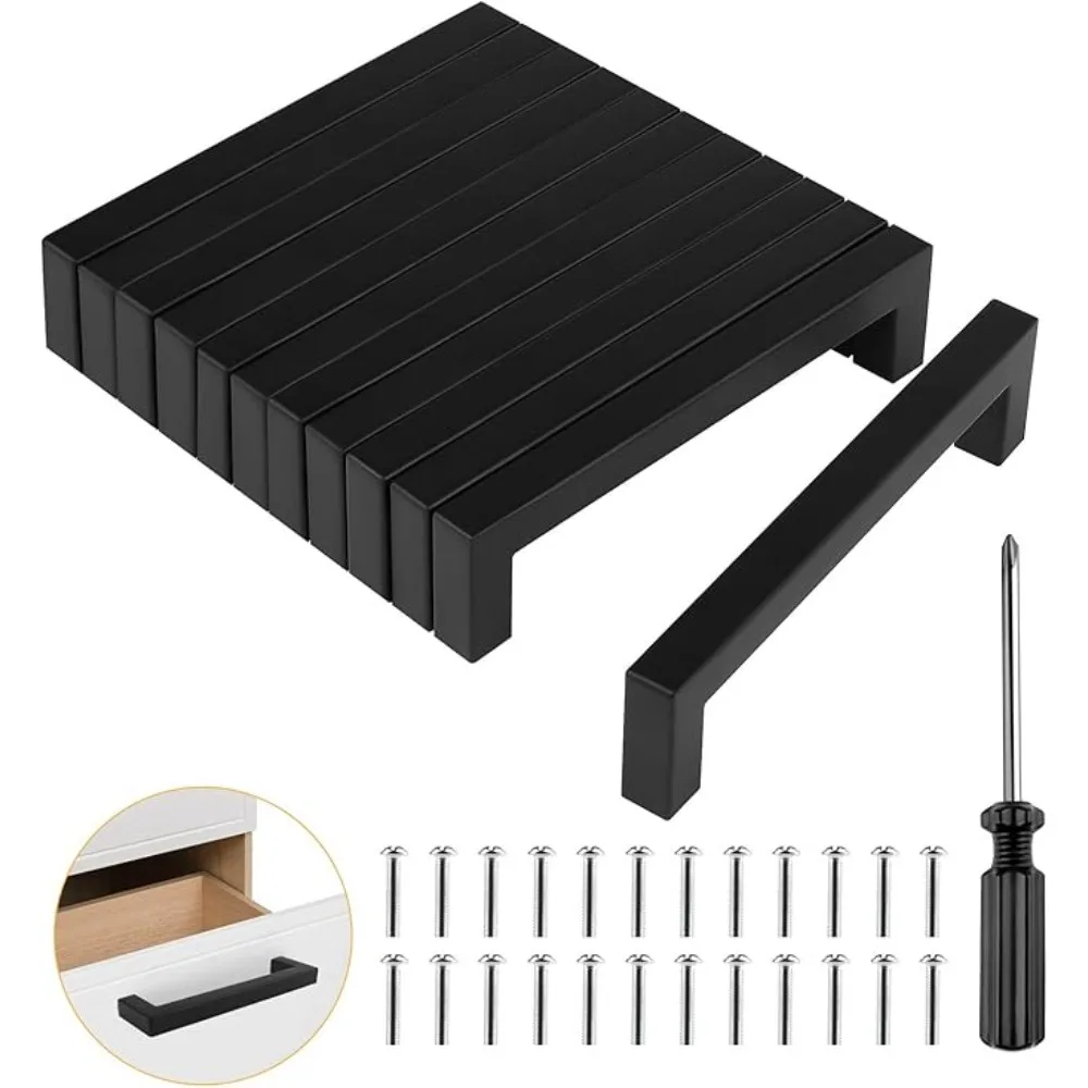 Furniture Hardware China - 6/18 pièces en acier inoxydable carré