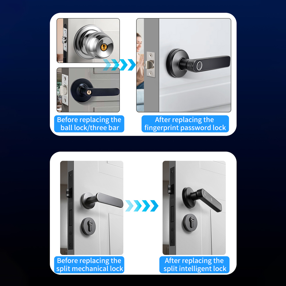 Tuya SmartLife APP BLE serrure - Door Handle Bar avis et prix