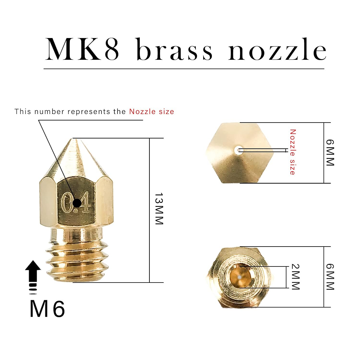 CREALITY 20 pièces MK8 buse en - Creality Printer Ender 3 avis et prix
