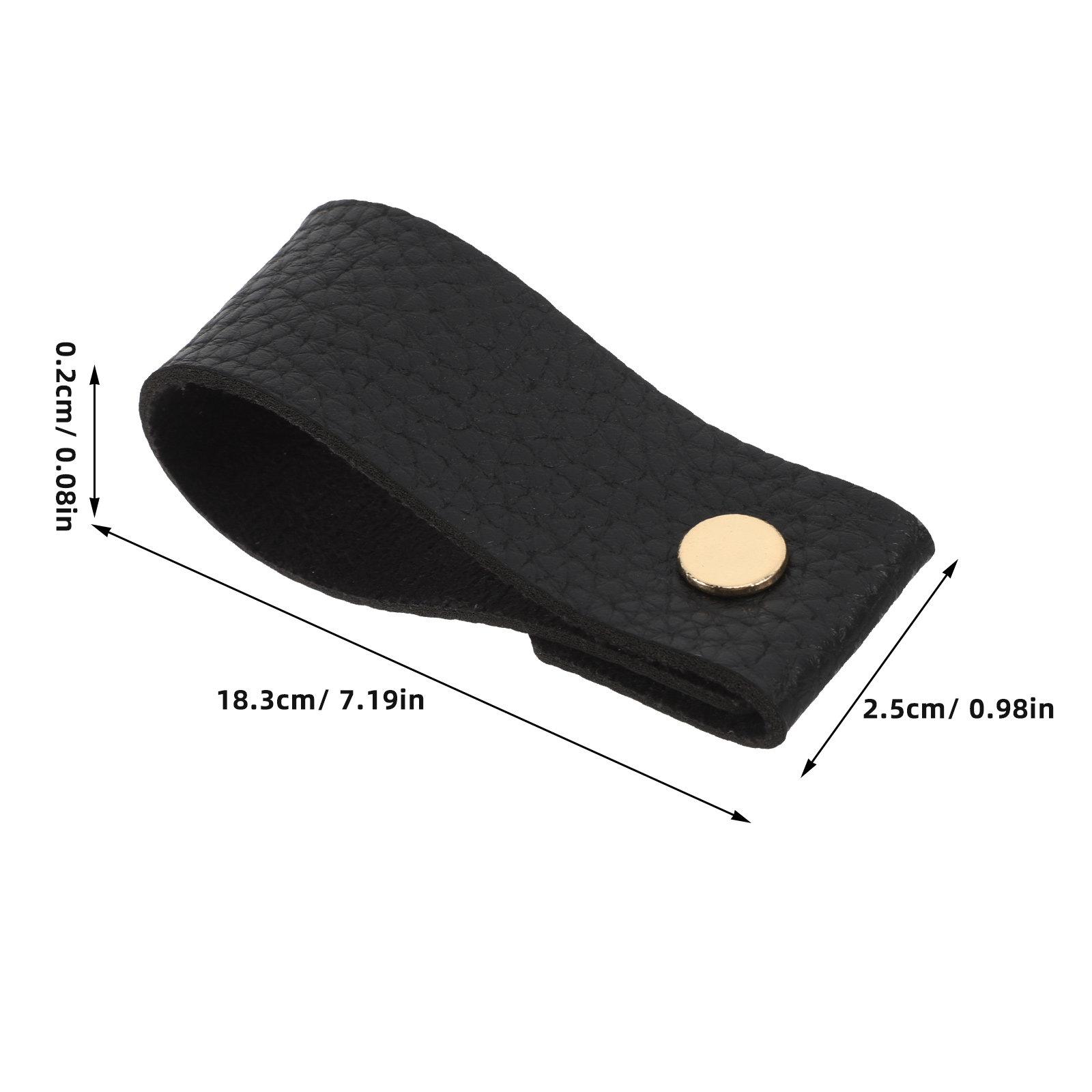 Poignées de tiroir en PU, 12 p - Vintage Furniture Hardware Replacement avis et prix