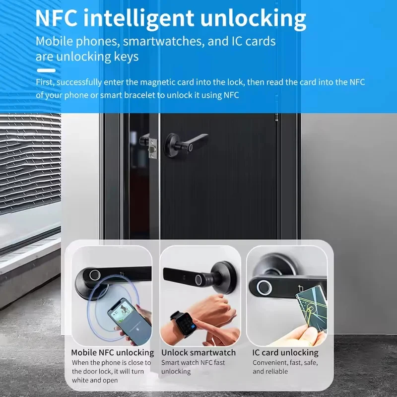 Serrure de porte intelligente  - Door Handle Bar avis et prix
