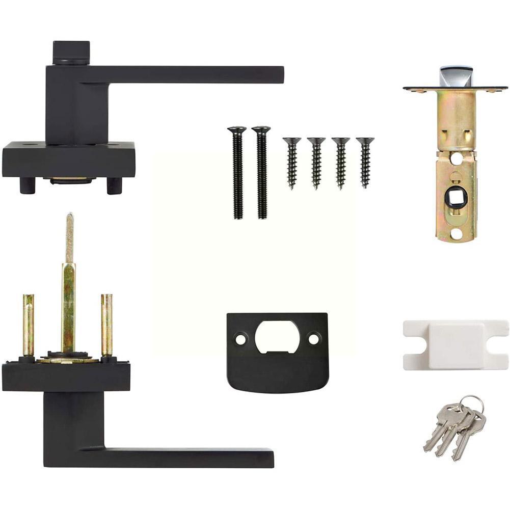 Poignée de porte noire, serrur - Door Handle Bar avis et prix